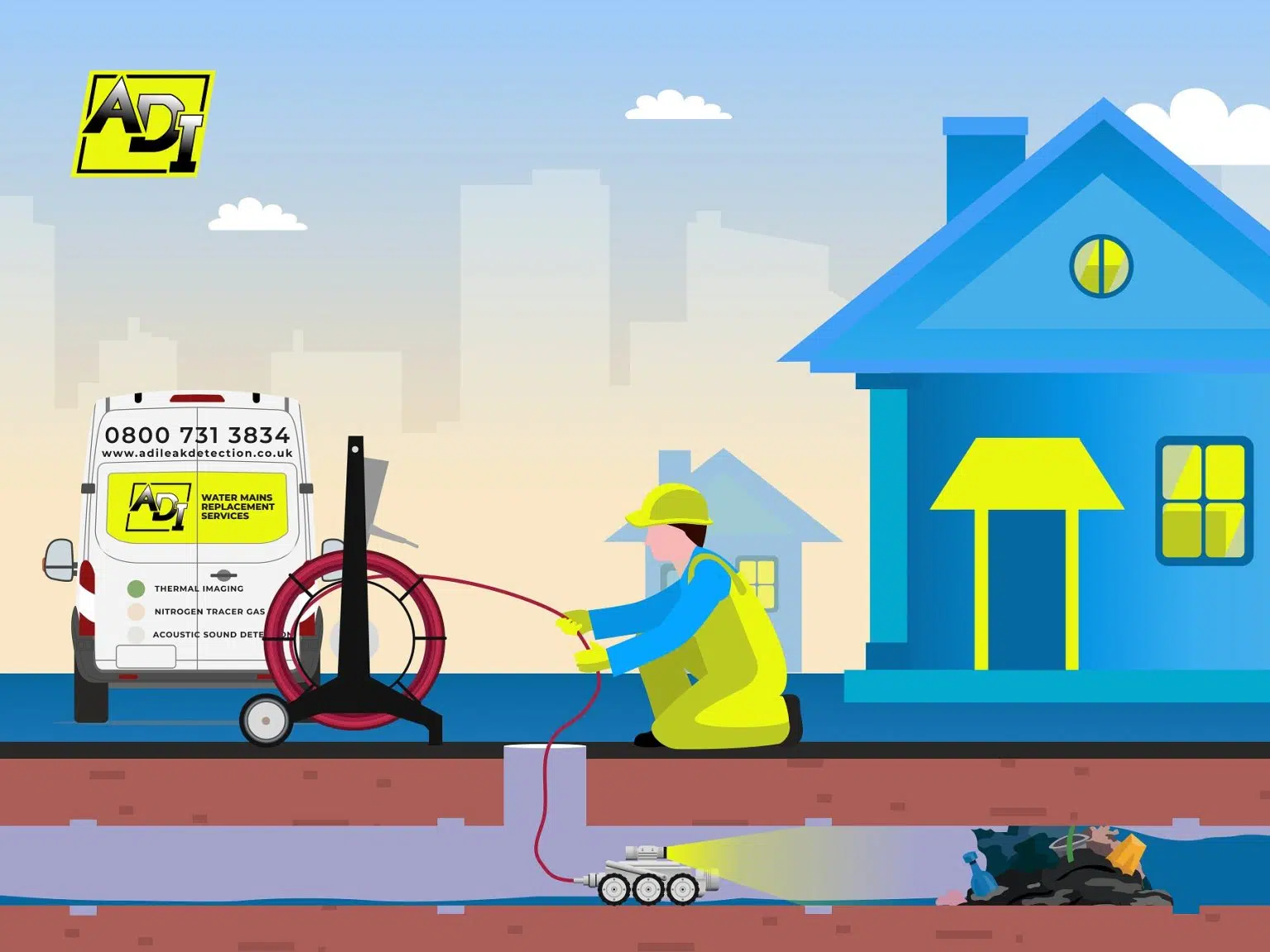 Drainage CCTV Surveys & Investigations Merseyside